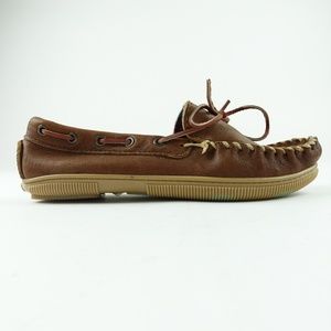 Tracker Women Slip-On Boat Loafers Brown R8S1